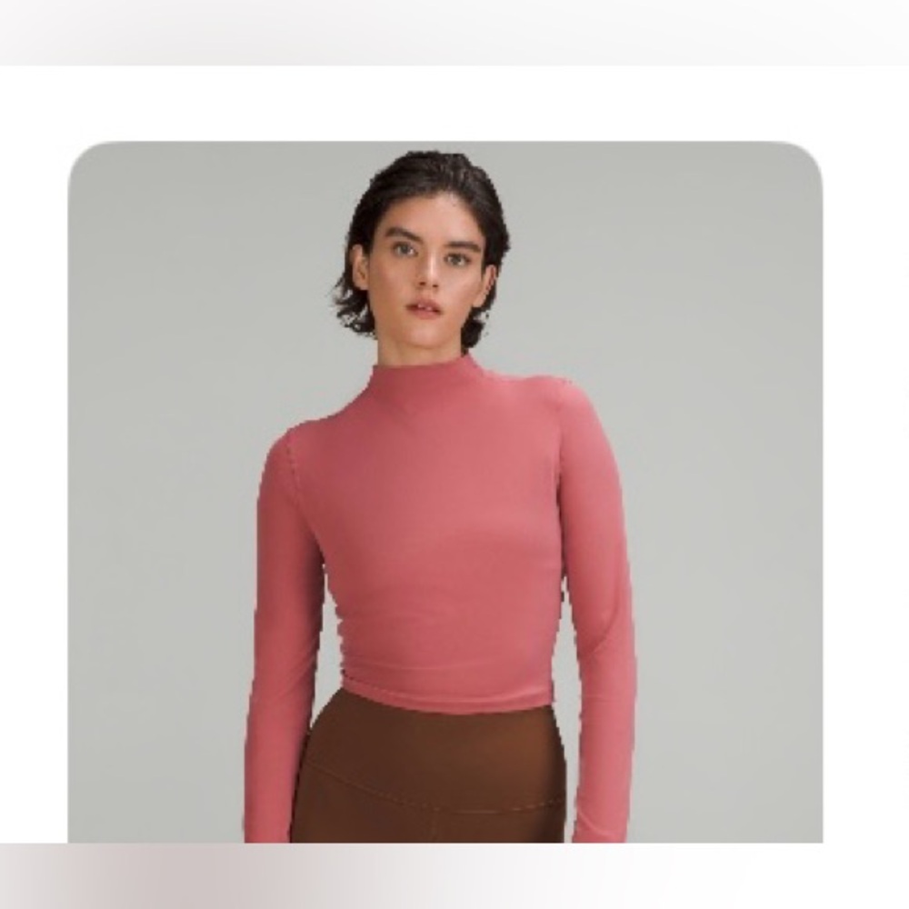All Aligned Mockneck Long-sleeve shirt. Like new condition!
